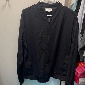 Soma knit Bomber Jacket size large.